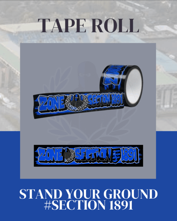 Een taperol met een section 1891 design