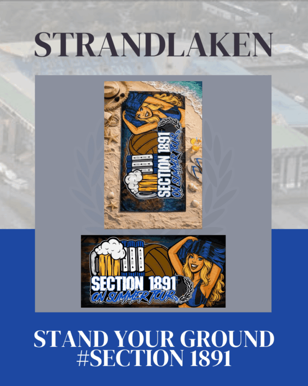 Strandlaken met een section1891 design